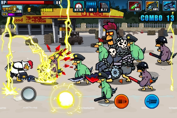 Chicken Warrior:Zombie Hunter screenshots