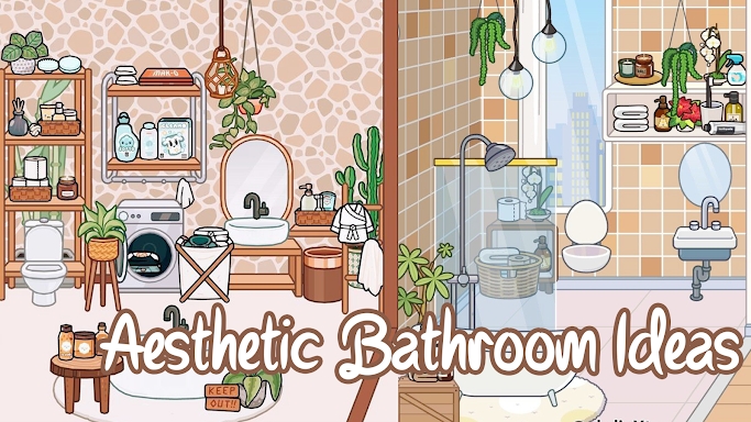 Aesthetic Bathroom Ideas Toca screenshots