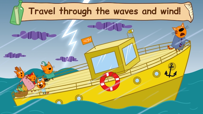Kid-E-Cats: Sea Adventure Game screenshots