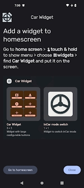 Car Widget screenshots
