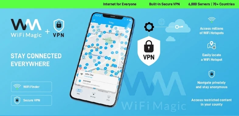 WiFi Magic+ VPN screenshots