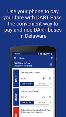 DART Pass Delaware screenshots