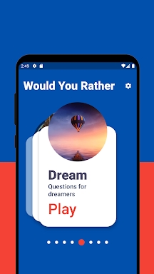 Would You Rather Categories screenshots
