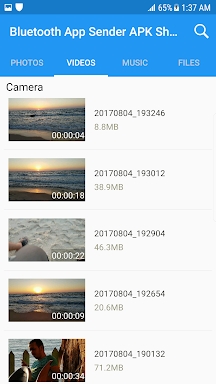 Bluetooth App Sender APK Share screenshots