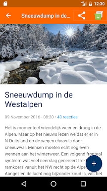 Sneeuwhoogte.nl screenshots