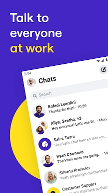 Workplace Chat from Meta screenshots