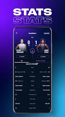 ATP WTA Live screenshots