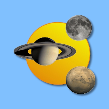 Sun, moon and planets screenshots