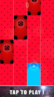 Piano Ladybug Noir Tiles 2020 : Magic Lady screenshots