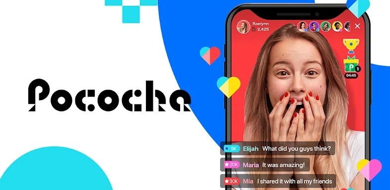 Pococha - Chat, Live streaming screenshots