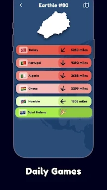 Worldle : Globle Geography Map screenshots
