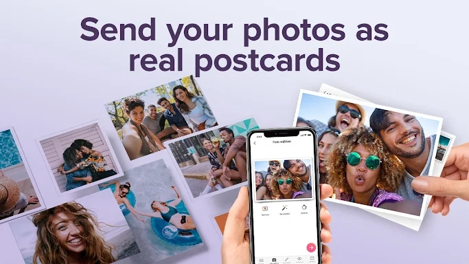 MyPostcard Postcard App screenshots
