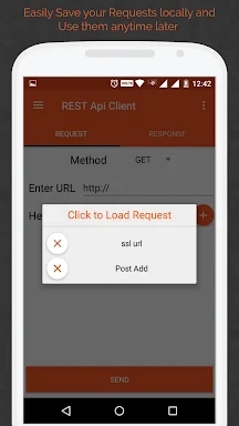 REST Api Client Android screenshots