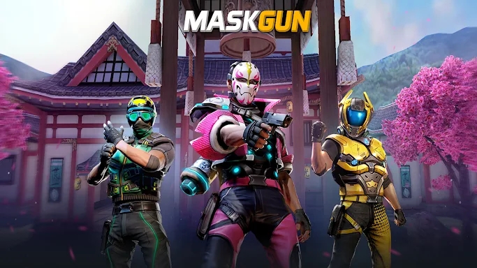 MaskGun: FPS Shooting Gun Game screenshots