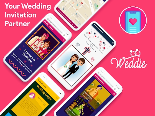 Weddie - Free Wedding Websites screenshots