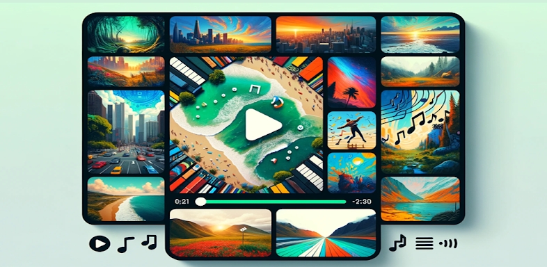 Video Collage Maker:Mix Videos screenshots
