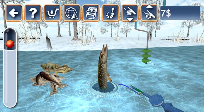 Fishing in the Winter. Lakes. screenshots