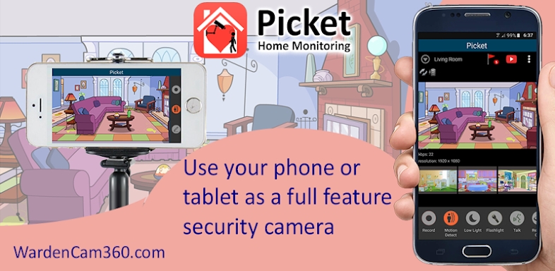 Smart Home Surveillance Picket screenshots