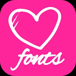 Love Fonts for FlipFont