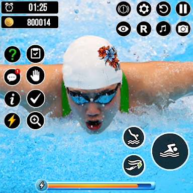 Swimming Pool Race:3D Swimming screenshots