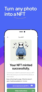 NFT Creator for OpenSea screenshots
