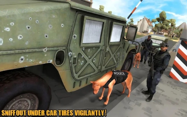 Border Police Dog Duty: Sniffer Dog Game screenshots
