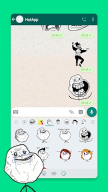 Meme Stickers for WhatsApp screenshots