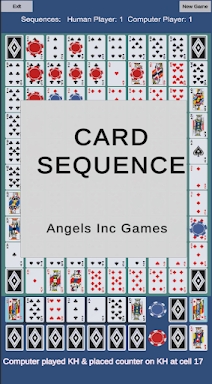 Card Sequence Board Game screenshots