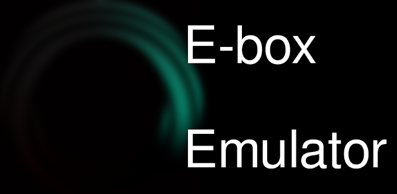 E-box - Emulator screenshots