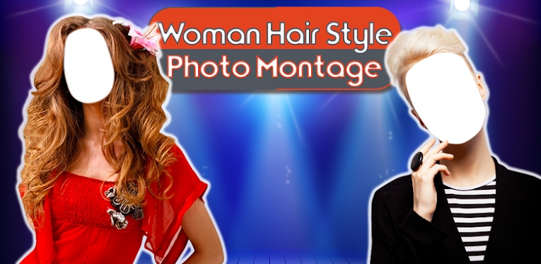 Woman Hair Style Photo Montage screenshots