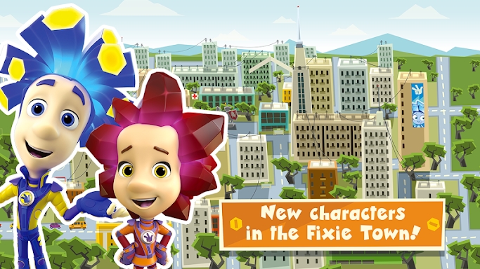 The Fixies Town Cool Kid Games screenshots