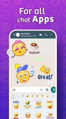 WhatsLov Stickers (WASticker) screenshots