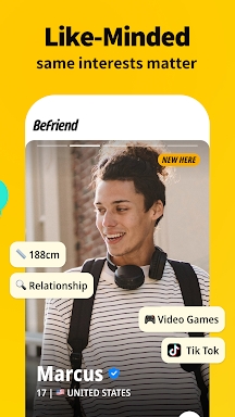 BeFriend: make friends nearby screenshots