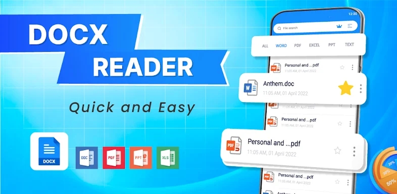 Office Word Reader Docx Viewer screenshots