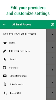 All Email Access: Mail Inbox screenshots