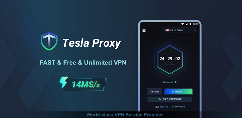 Tesla Proxy - Unlimited & Safe screenshots