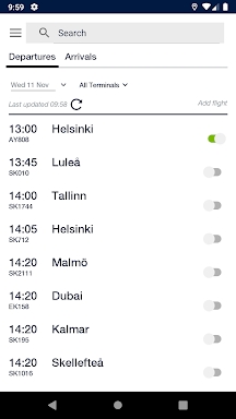 Swedavia Airports screenshots