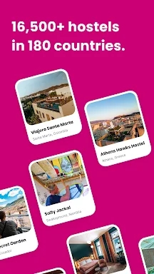 Hostelworld: Hostel Travel App screenshots