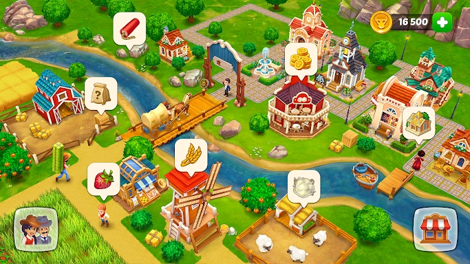 Wild West: Farm Town Build screenshots