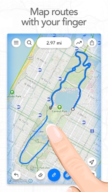 Footpath Route Planner screenshots