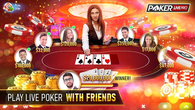 Poker Texas Holdem Live Pro screenshots