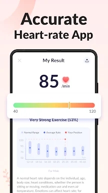 Heart Rate Monitor: Pulse screenshots