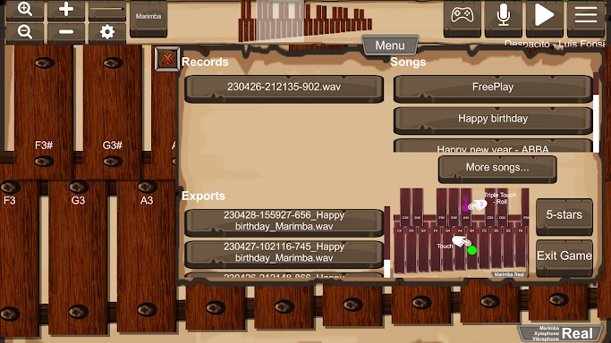 Marimba, Xylophone, Vibraphone screenshots