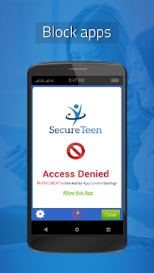 SecurTeen Parental Control App screenshots