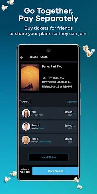 Atom - Movie Tickets & Times screenshots