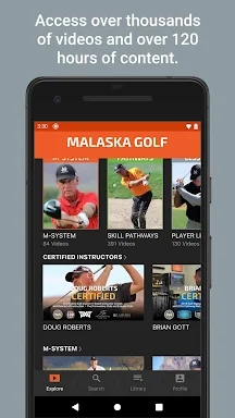 Malaska Golf screenshots