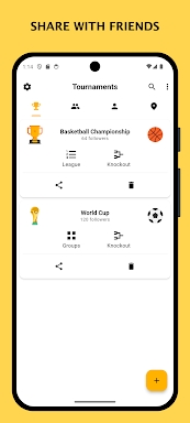 Winner - Tournament Maker App screenshots