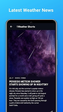 1Weather Forecasts & Radar screenshots