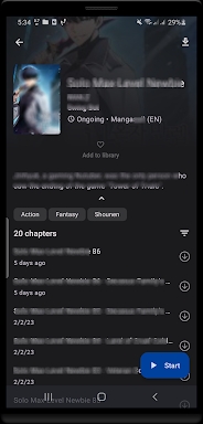 Manga Magic - Manga Reader App screenshots