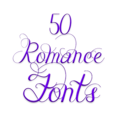 Romance Fonts Message Maker screenshots